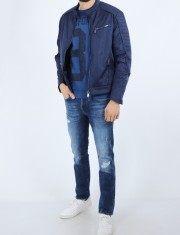 Geaca Marciano Guess, bleumarin, M-L