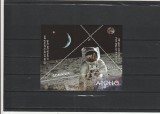ROMANIA 2019 LP 2247 a 50 DE ANI DE LA PRIMUL PAS AL OMULUI PE LUNA COLITA MNH NESTAMPILATA, Nestampilat