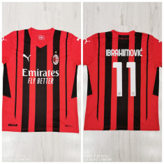 TRICOU IBRAHIMOVIC AC MILAN SEZON 2021-2022 MARIMI XS-XXL foto