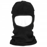 Cagula Polar Fleece, Elastica Adult Balaclava &quot;1 gaura&quot; Negru MFH 10908A, XXXXL