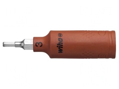 Cap de protecție izolat tubular HEX 3mm 65mm foto