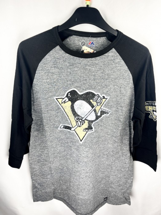 Pittsburgh Penguins tricou de bărbați cu m&acirc;necă lungă 2 Stick - XL