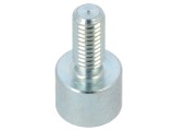 Magnet fix neodim 5N &Oslash;6mm H4,5mm oțel cu filet M3 și tijă 7mm ELESA GANTER