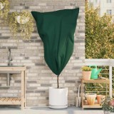 vidaXL Huse din fleece pentru protecția plantelor &icirc;mpotriva &icirc;nghețului 10 pcs 42021031