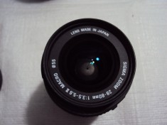 obiectiv foto SIGMA 28-80 mm Pentax