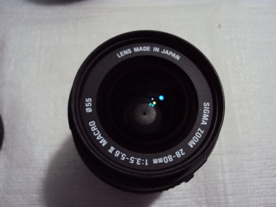 obiectiv foto SIGMA 28-80 mm Pentax foto