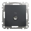 Priza TV trecere 10 dB Schneider Sedna antracit SDD114478