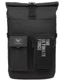 RUCSAC ASUS, pt. notebook de max 17 inch, 1 compartiment, buzunar frontal x 2, , poliester, negru, &quot;90XB06Q0-BBP010&quot;
