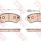 Set placute frana,frana disc FIAT DUCATO bus (250, 290) (2006 - 2016) TRW GDB2069