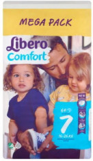 Libero Comfort scutece copii nr.7 , 16-26 kg, 64 buc foto