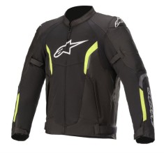 Geaca textil moto Alpinestars Ast V2 Air, negru/fluo/galben, marime XL foto