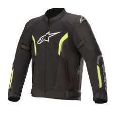 Geaca textil moto Alpinestars Ast V2 Air, negru/fluo/galben, marime S