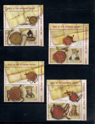 ROMANIA 2019 - PECETI ALE DOMNITORILOR ROMANI - VINIETA 2 - LP 2248b foto