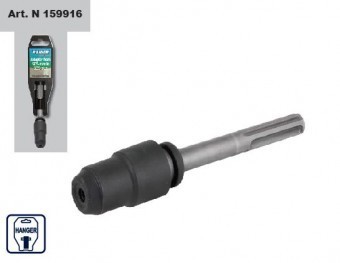 Adaptor mandrina SDS MAX-SDS PLUS, Raider foto