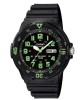 Ceas Barbatesc Casio MRW-200H-3 Collection, Analog, Rezistent Apa 10ATM, Verde/Negru