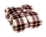 Cumpara ieftin Patura textil sherpa multicolor Veloso 150 x 200 cm