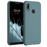 Husa pentru Huawei P20 Lite, Silicon, Verde, 45687.207, Carcasa, Kwmobile