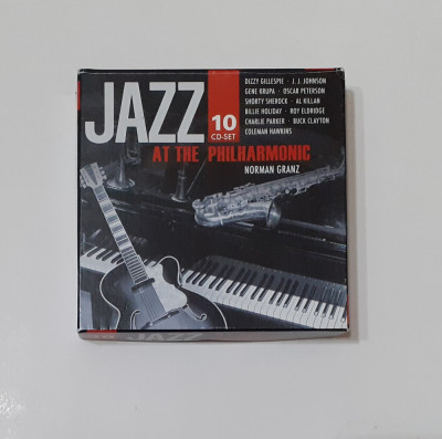 JAZZ At The Philharmonic, Norman Granz - 10 CD Set Box In Cutie (VEZI DESCRIEREA foto