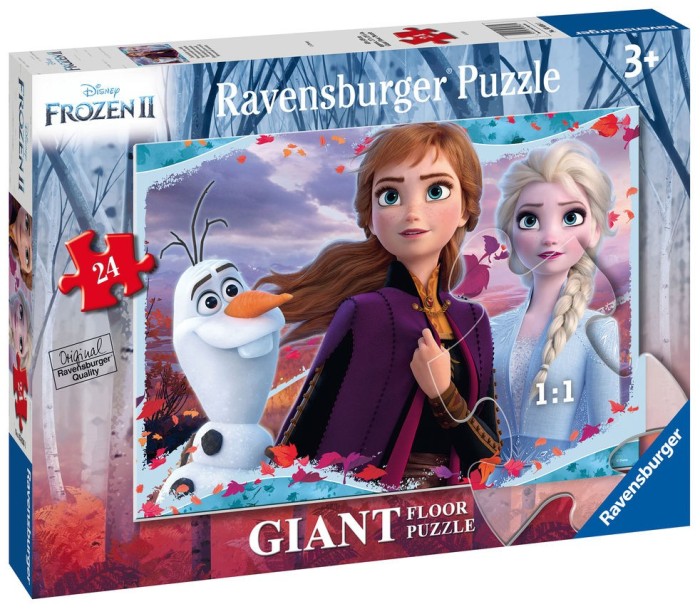 Puzzle mare de podea frozen ii 24 piese