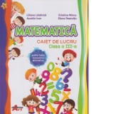 Matematica. Caiet de lucru. Clasa a III-a