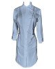 Sarafan Medical Pe Stil, Albastru deschis cu nasturi, Model Alice - XL