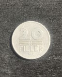 Moneda 20 filler 1975 Ungaria