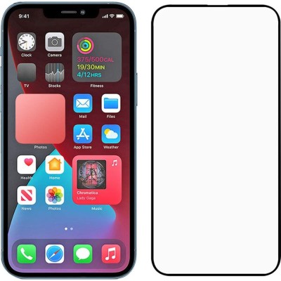 Folie Sticla Tempered Glass iPhone 13/13 Pro 6.1 2.5D Full Glue Fullcover Black foto