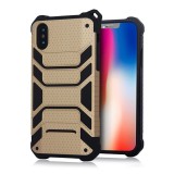 Husa APPLE iPhone X - Spider Armor (Auriu), Plastic, Carcasa