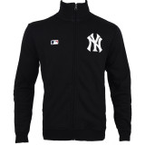 Hanorace 47 Brand MLB New York Yankees Embroidery Helix Track Jkt 554365 negru, L, M, XL, XXL