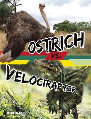 Ostrich vs. Velociraptor foto