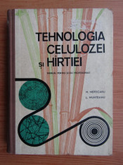 N. Merticaru - Tehnologia celulozei si hartiei foto