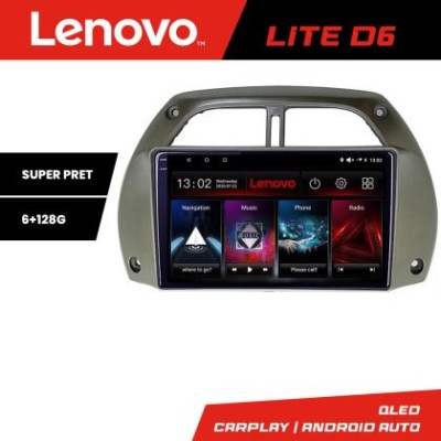 Navigatie Toyota Rav 4 2000-2004 Android radio gps internet 8 core 6+128 Lenovo CarStore Technology foto