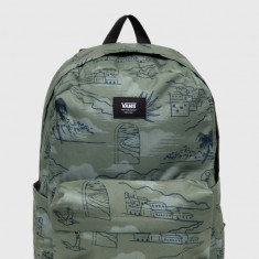 Vans rucsac culoarea verde, mare, modelator