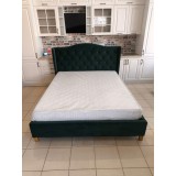 PAT BENY 1 TAPITAT CU CATIFEA VERDE, 180/200 CM ,124CM INALTIME, FARA SALTEA
