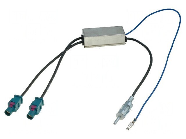 Separator antenă DIN Fakra x2 pentru Audi, Seat, VW, &Scaron;koda