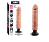 CONQUEROR 9&quot; TPR MULTI-SPEED VIBRATOR (23cm), Nmc