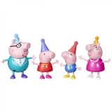 PEPPA PIG SET FIGURINE PETRECERE IN FAMILIA PIG