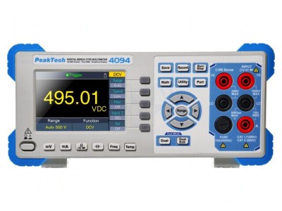 Multimetru de Masă LCD TFT 480x320 VAC 500mV-750V foto