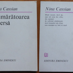 Nina Cassian , Numaratoarea inversa , 1983 , editia 1 cu autograf