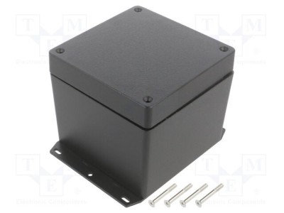 Carcasă universală HAMMOND 121mm x 121mm x 102mm cu lame de fixare foto