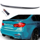 Spoiler Spate Sport Lip Negru Lucios cu ABE, potrivit pentru BMW Seria 3 F30 F80 M3 2011-2019 Performance AutoTuning