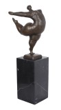 Dansatoare-statueta moderna din bronz PAB045