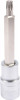 Bit Torx T40 YATO cu Adaptor 1/2&quot;, 100mm, Otel CRV - Profesional, Ateliere Auto, Service