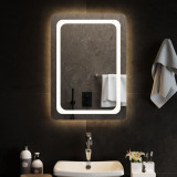 Cumpara ieftin Oglinda de baie cu LED, 50x70 cm