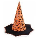 Cumpara ieftin Palarie Halloween poliester multicolor II &Oslash; 39 cm x 34 H