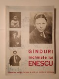 Victor Crăciun; Petre Codrea (ed.) - G&icirc;nduri &icirc;nchinate lui Enescu (G&acirc;nduri...) (1970)