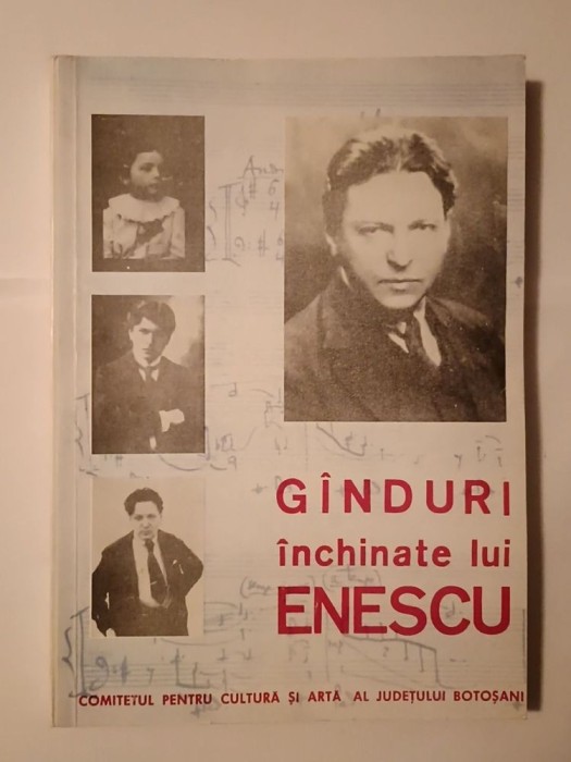 Victor Crăciun; Petre Codrea (ed.) - G&icirc;nduri &icirc;nchinate lui Enescu (G&acirc;nduri...) (1970)