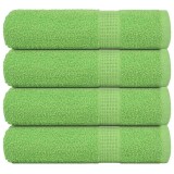 Gossi prosoape de dus, frogn, 4 buc., verde mar, 70x140 cm, 360 g/m2