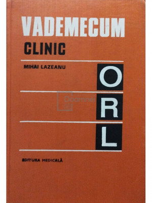 Ion Ionescu - Vademecum clinic (editia 1975) foto