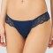 GS1156-123 Chilot tanga elastic cu dantela florala
